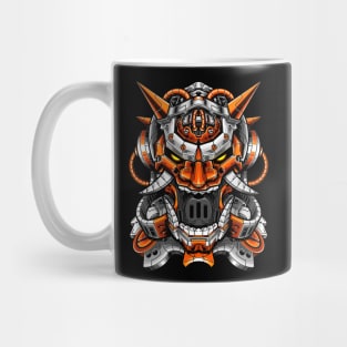 Oni Mask Mecha Mug